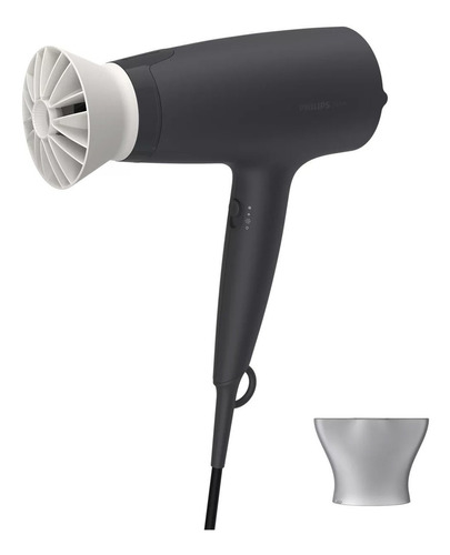 Secador De Pelo Philips Thermo Protect Bhd302/10 1600w Color Negro