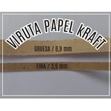 Viruta De Papel Kraft, Para Decoracion, Embalaje, X 1/2 Kilo