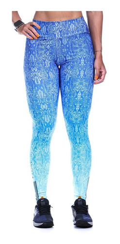 Calça Legging Cós Alto Missy Academia Cobra Animal Print