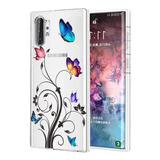 Funda Para Samsung Galaxy Note 10 Plus 5g - Mariposas