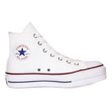 Botitas Converse All Star Blanco Plataforma! Exclusiva Dama