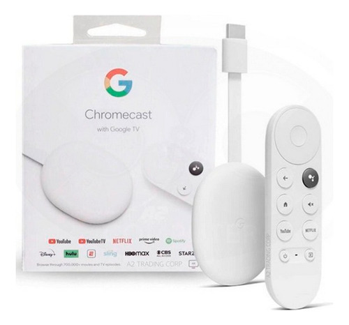 Google Chromecast Con Android Tv 4k 8gb/ 2gb Ram Hdmi 220v