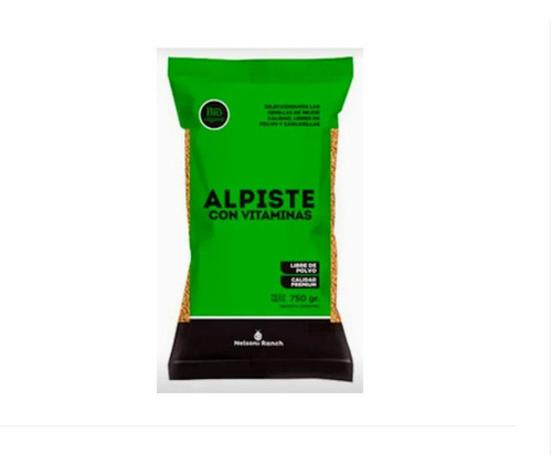 Alimento Para Pájaros Alpiste Cereal Nelsoni Ranch X 750 Gr