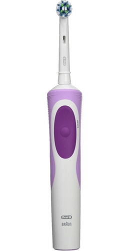 Cepillo Eléctrico Alemán Oral-b Color Púrpura / Batería Recargable A 220v / Ver Ingresos Brutos
