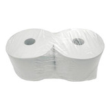 Rollo Bobina Toalla Papel Tissue 24cm X 400m Blanco X1