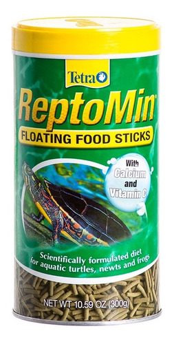 Alimento Tetra Reptomin 300g Tortugas Ranas Tritones Reptil