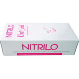 Guantes Descartables Antideslizantes Uniseal 3.5 Grs Color Rosa Talle M De Nitrilo X 100 Unidades