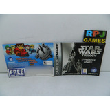 Só Manual Original Do Star Wars Trilogy Gba Game Boy Advance