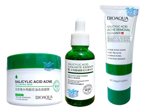 Kit Acido Salicílico X3 Bioaqua - mL a $100