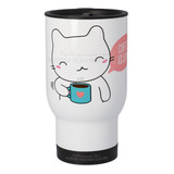 Lindo Mug Vaso Termico Viajero Para Carro Kawaii 05