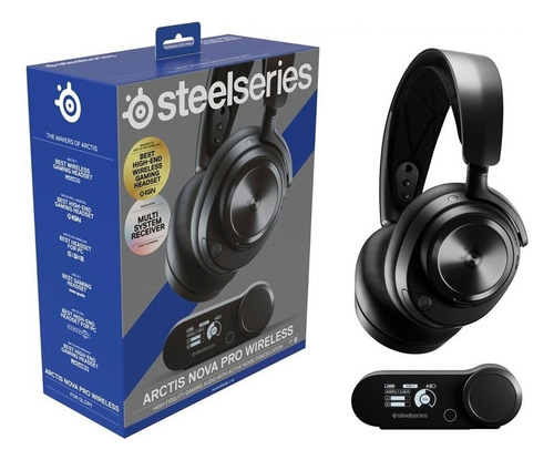 Headset Steelseries Arctis Nova Pro Sem Fio Pc Ps5 Switch