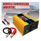 Inversor De Carro Com 2 Saídas 12v-110v 4000w Digital Smart