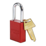 Master Lock A1106red Candado De Seguridad Rojo De Aluminio Color Red