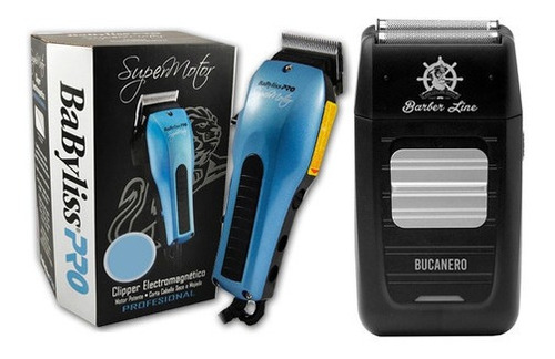 Maquina Afeitar Rapar Bucanero Barberia Babyliss Supermotor