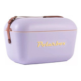 Estuche Refrigerador Polarbox Con Asa Gourmet Retro Morada