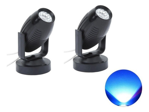 2× Luz De Palco Mini Ponto Ac85-265v