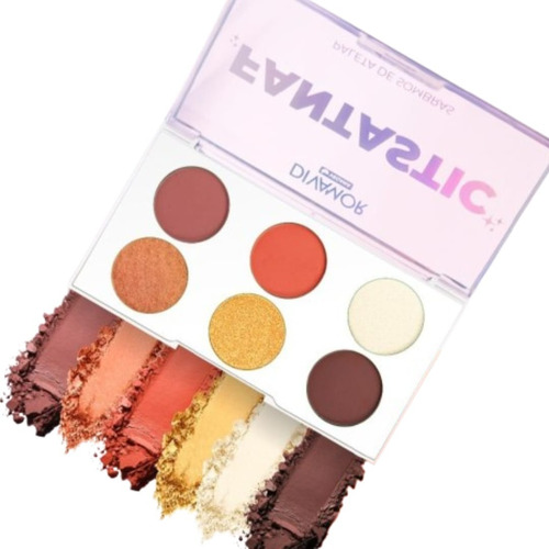 Paleta De Sombras Fantastic, Divamor, #1, #2 E #3