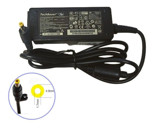 Cargador  Para Hp 19 V 1,58 A 30 W  Hp Mini 1000 1010 Nr1030