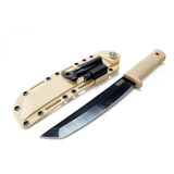 Cuchillo Tanto Recon Survival Kit Iniciador Linterna Kydex