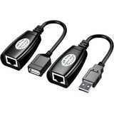 Adaptador Conversor Extensor Usb Via Cabo Rede Rj45 Até 45m