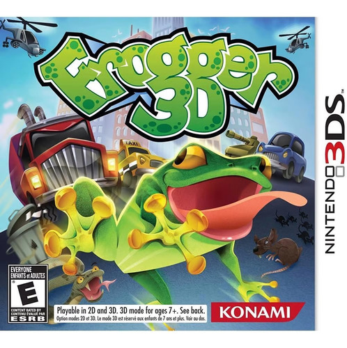 Jogo Nintendo 3ds Frogger  - Seminovo
