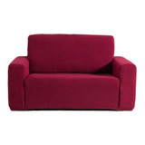 Cubierta De Sala Loveseat / Niza Rojo / Elástica