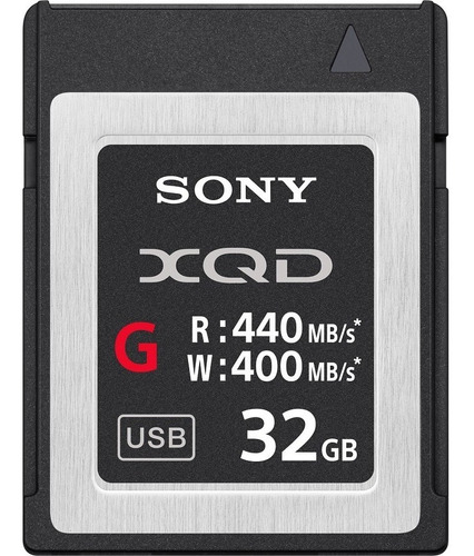 Memoria Sony Xqd 32gb Tipo G Dslr 4k Profesional 440mb/s