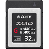 Memoria Sony Xqd 32gb Tipo G Dslr 4k Profesional 440mb/s