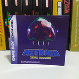 Manual Metroid Zero Mission (game Boy Advance)