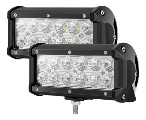 Par Faro Auxiliar Proyector Barra 12 Led Off Road 4x4 -xp