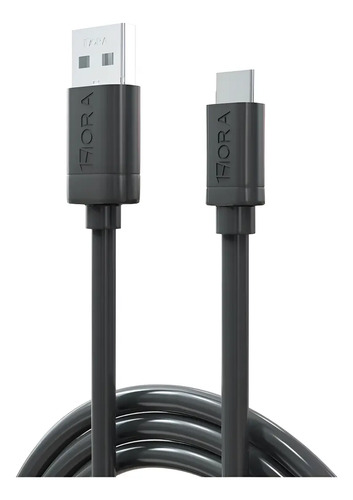 Cable Usb Extra Largo Tipo C 2 Metros Carga Rapida Uso Rudo