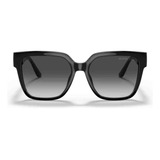 Gafas De Sol Michael Kors Karlie Black 0mk2170u 30058g54, Color De Lente Gris, Diseño Liso