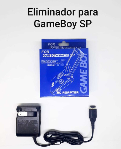 Eliminador Cargador Gameboy Advance Sp/ Nintendo Ds Fat  N