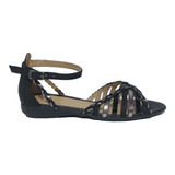 Sandalias Mujer Cuero Bajas Sucre Art 703744 Zona Zapatos