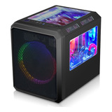 Gabinete Gamer K-mex Cg-03rc Microcraft 3 Fan 200mm Multicor