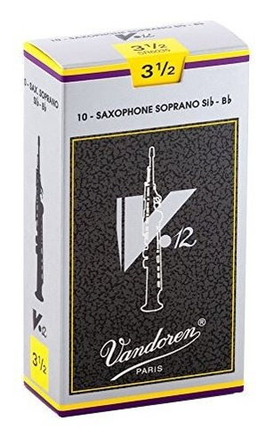 Vandoren Sr6035 Soprano Sax ***** Reeds Strength *****; Caja