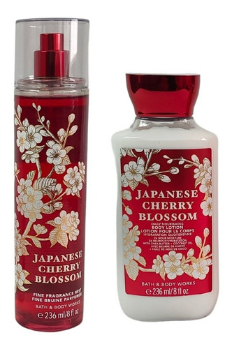 Set Perfumes Mujer Japanese Cherry Blossom Bath Body Works