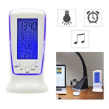 Reloj Despertador Digital Pantalla Luz Led