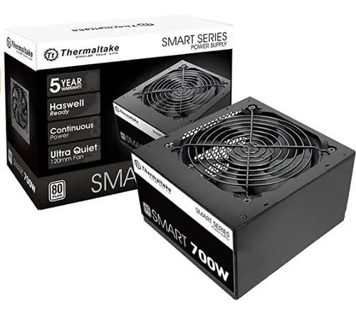 Fonte Thermaltake 700w 80 Plus White Smart