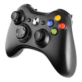Controle Xbox 360 Sem Fio Preto Compatível Pc Video Game