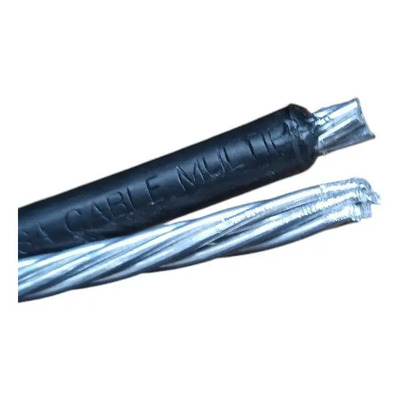 40 Metros Cable 1más1 Para Bajada Para Poste Cal. 6 Iusa Aéreo | Envío gratis