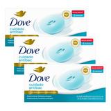 Kit 3 Packs Sabonete Dove Cuida E Protege 6 Unidades