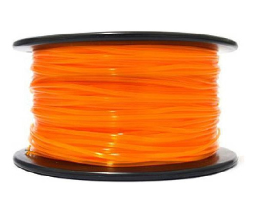 Filamento Abs 500g 3d 3mm Prusa I3 Lapiz-fluo-naranja