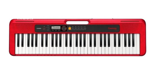 Teclado Musical Casio Ct-s200rd Casiotone Rojo 61 Teclas