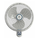 Ventilador De Pared Navia Cr018p Gris Con 3 Aspas De  Polipropileno, 18  De Diámetro 127 v