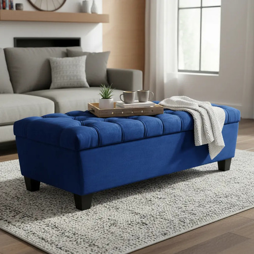 Baúl Zapatero Pie De Cama Matrimonial 123cm X 40cm X 40cm | Meses sin interés