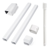 Kit De Cubierta Decorativa Pvc 4 Y 2.3m Para Aire Acondicion