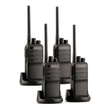 Kit 04 Rádios Comunicadores Walktalk Intelbras Rc 3002 G2