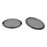 2 Protectores Circulares Decorativos Con Forma De Cuerno De