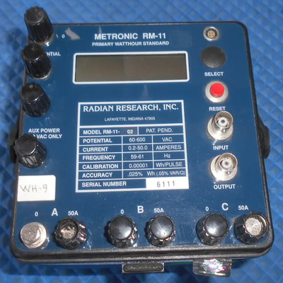 Wattmetro Vatimetro Metronic Rm-11 Radian Research